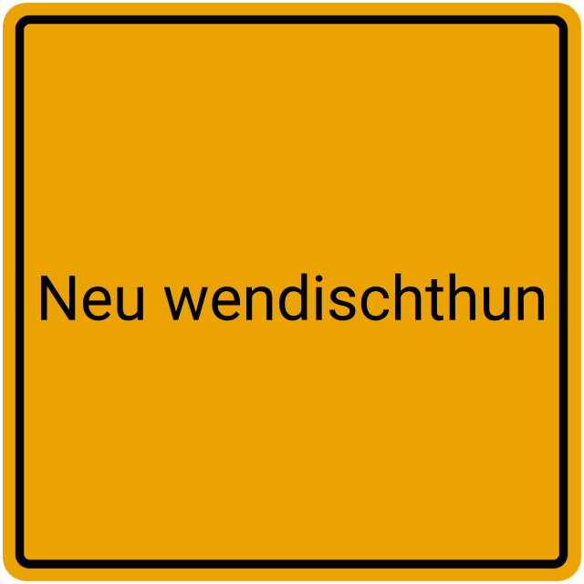 Meldebestätigung Neu Wendischthun
